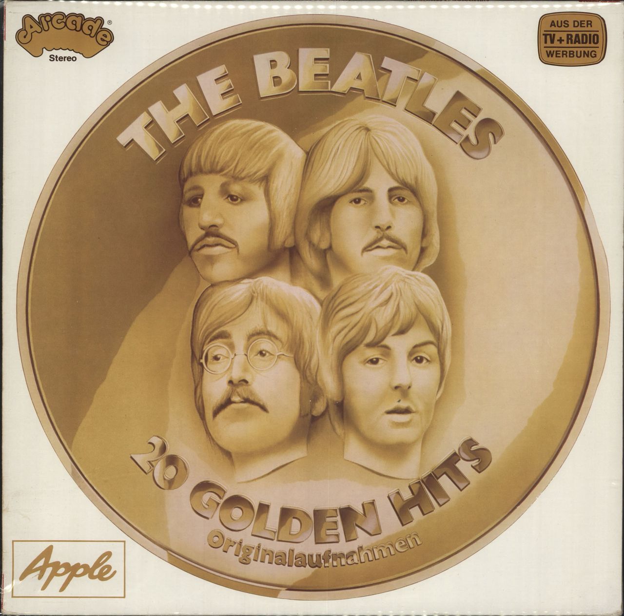 The Beatles 20 Golden Hits - 1st - EX German Vinyl LP