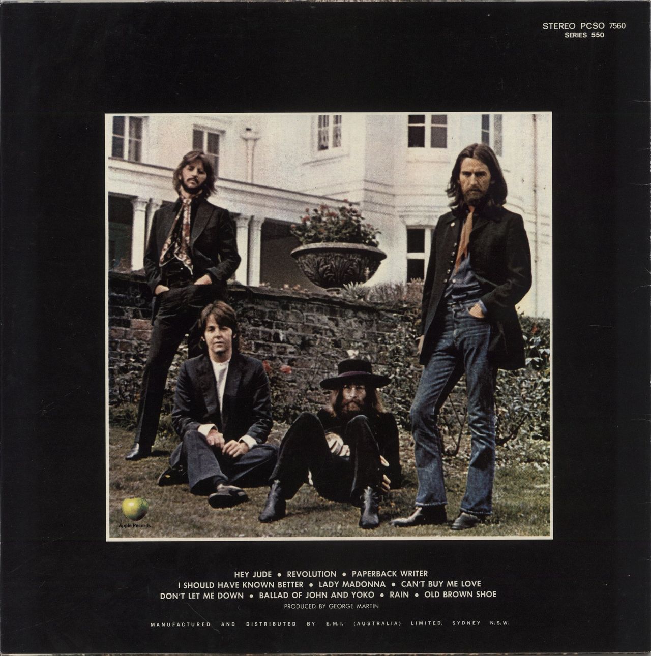 The Beatles Hey Jude Australian Vinyl LP