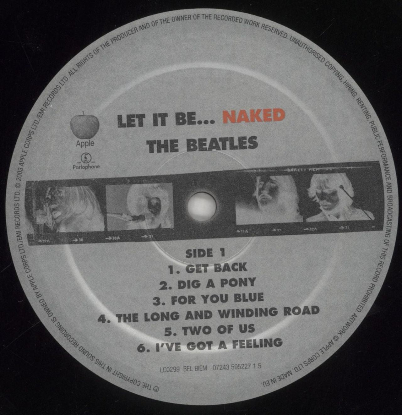The Beatles Let It Be... Naked - 180gm Vinyl + Bonus 7" - Misprint UK Vinyl LP