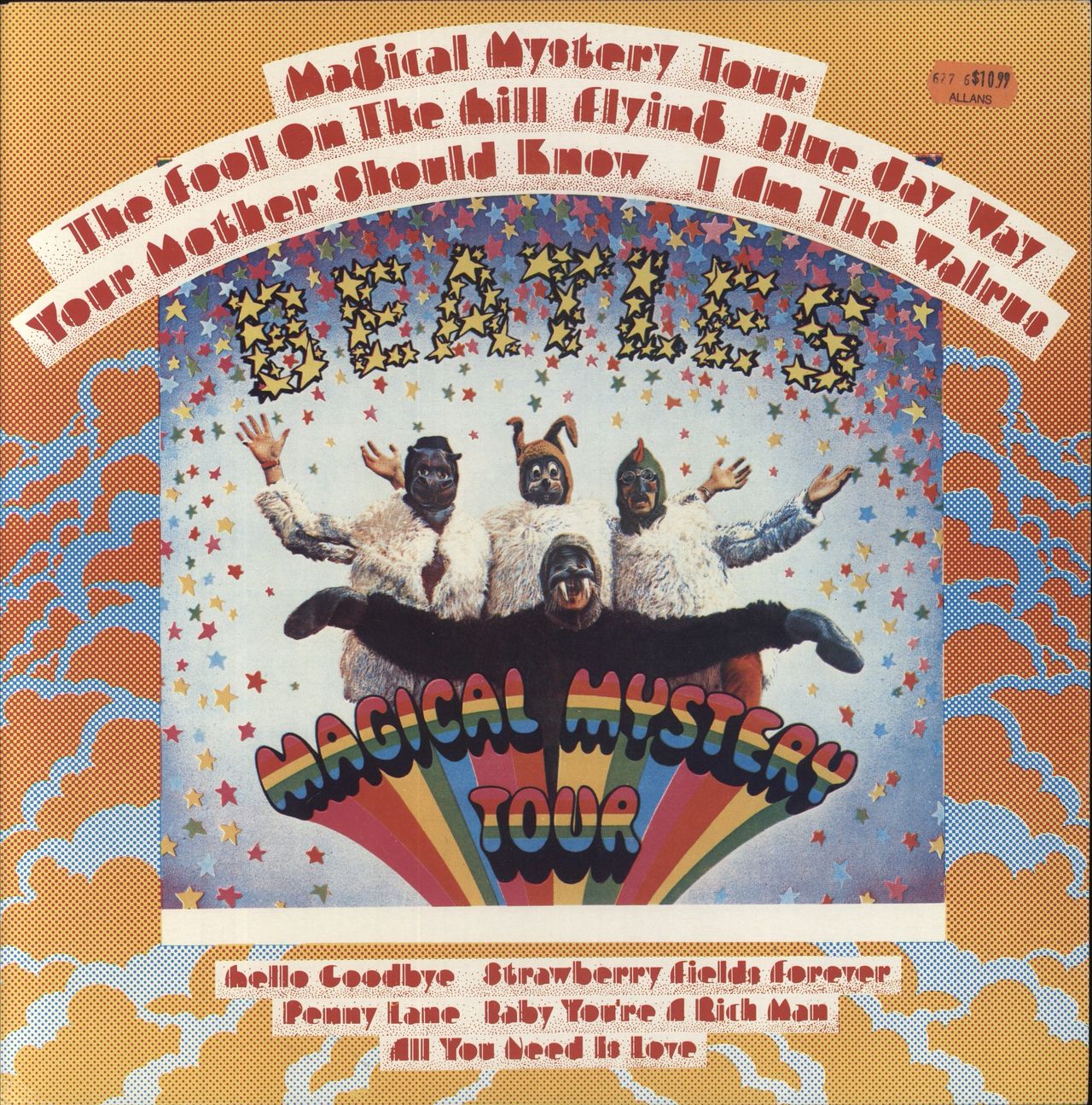 The Beatles Magical Mystery Tour And Other Titles + Booklet Australian Vinyl LP