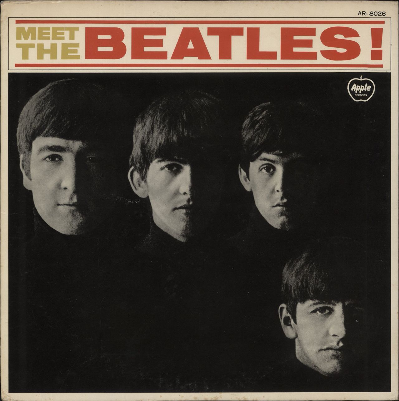 The Beatles Meet The Beatles (Japanese Version) - 3rd Apple Japanese Vinyl LP