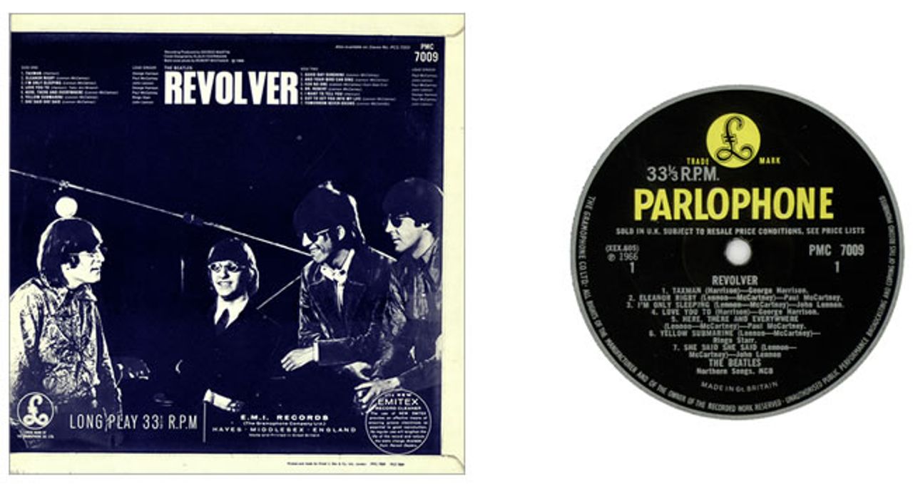 The Beatles Revolver - 2nd UK Vinyl LP