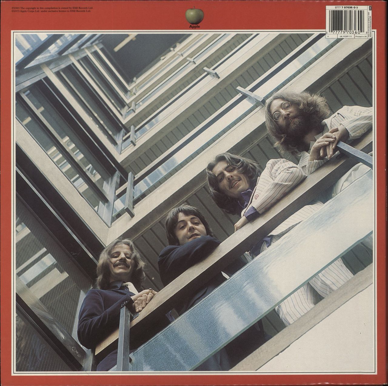 The Beatles The Beatles / 1962-1970 - Red & Blue Vinyl UK 4-LP vinyl set