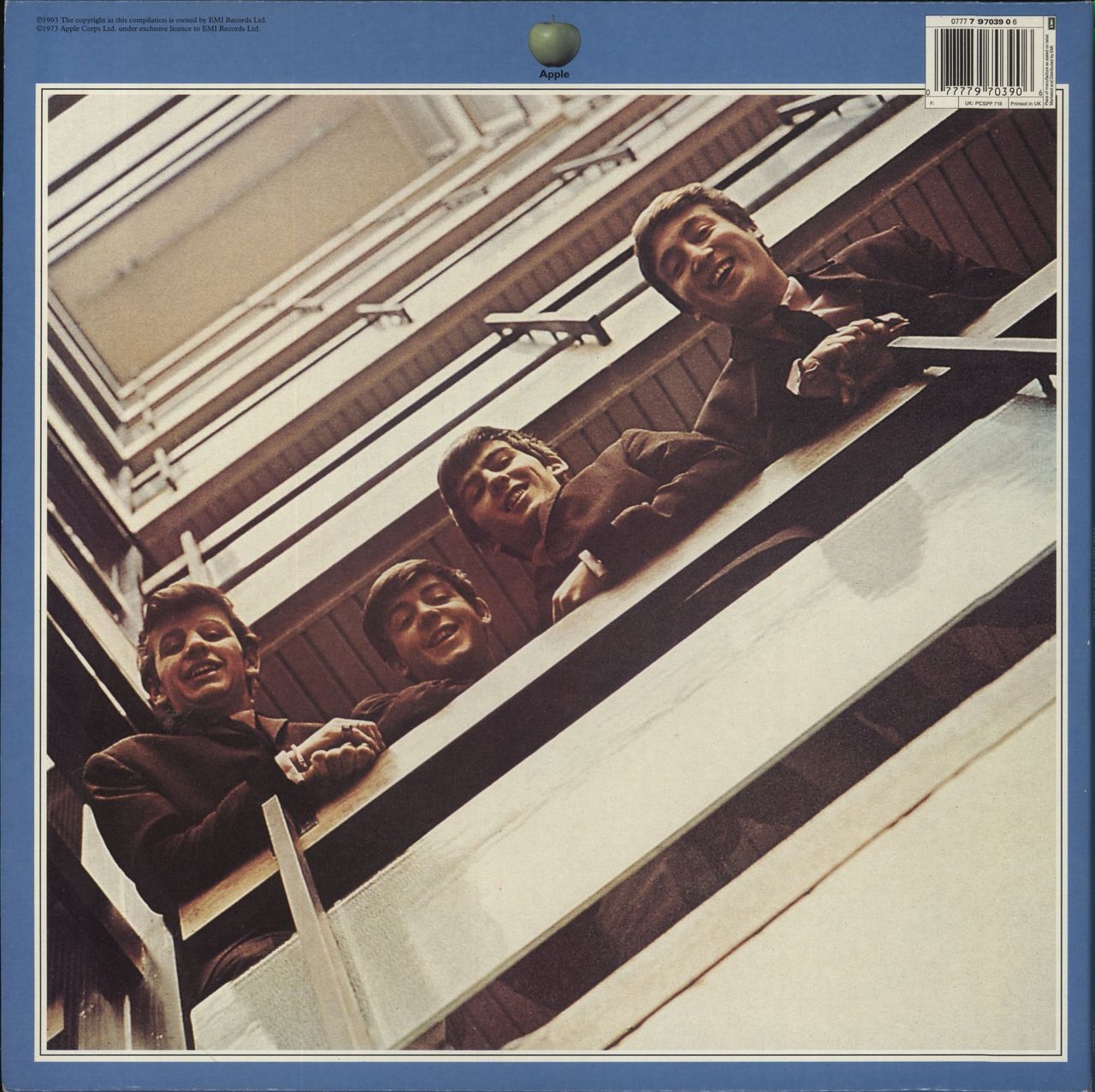 The Beatles The Beatles / 1962-1970 - Red & Blue Vinyl UK 4-LP vinyl set