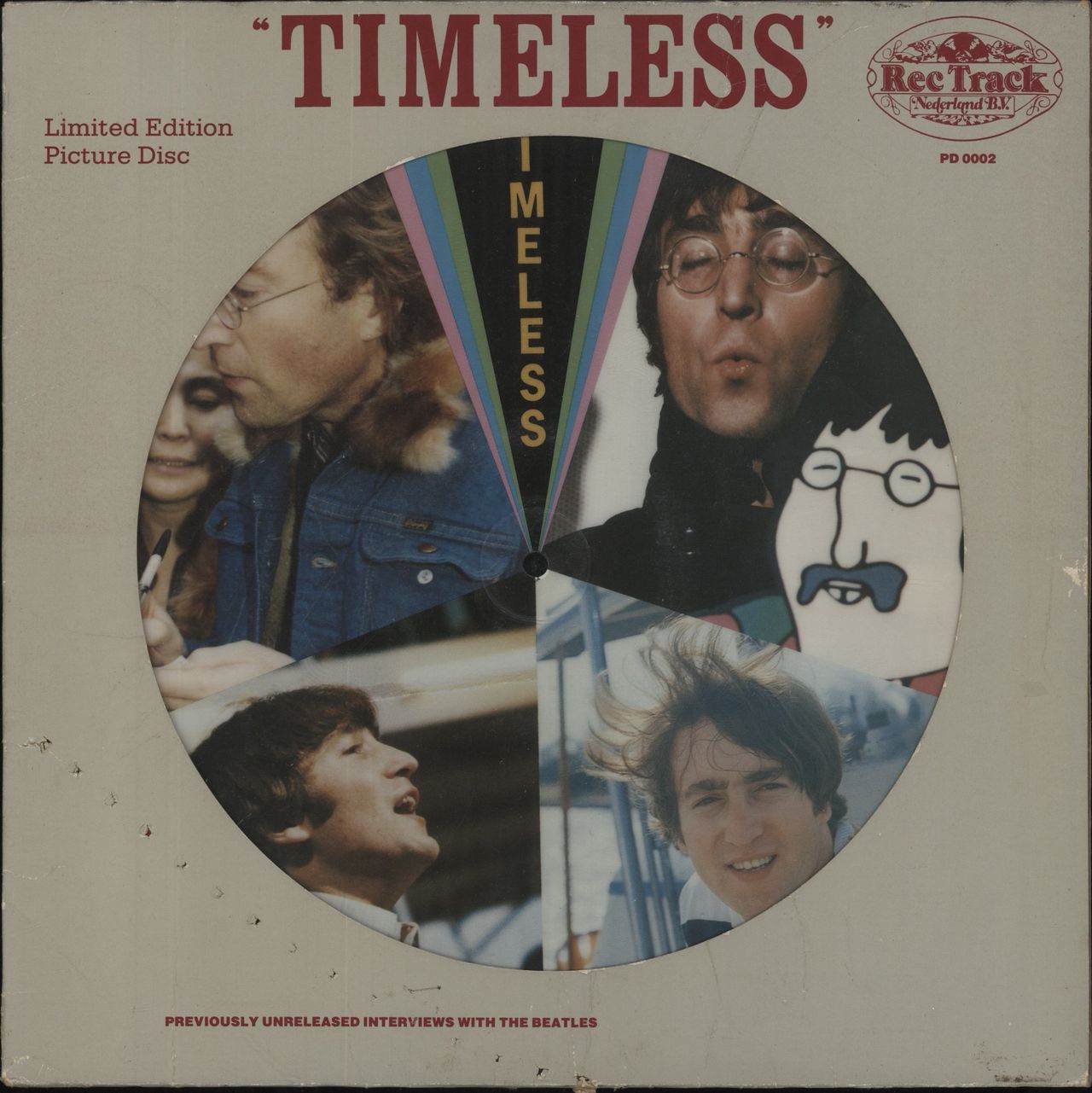 The Beatles Timeless Dutch Picture disc LP