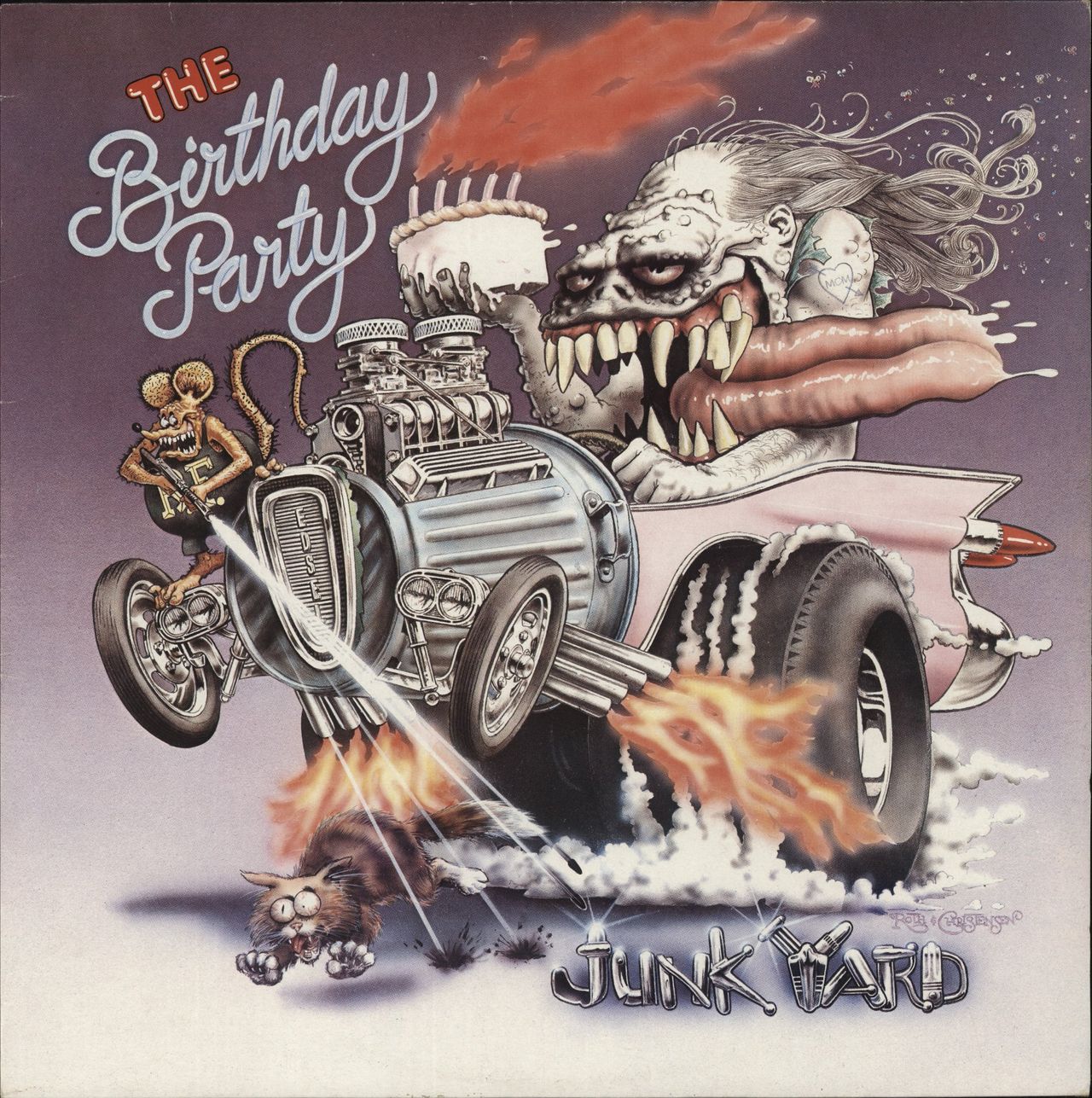 The Birthday Party Junk Yard - VG UK Vinyl LP