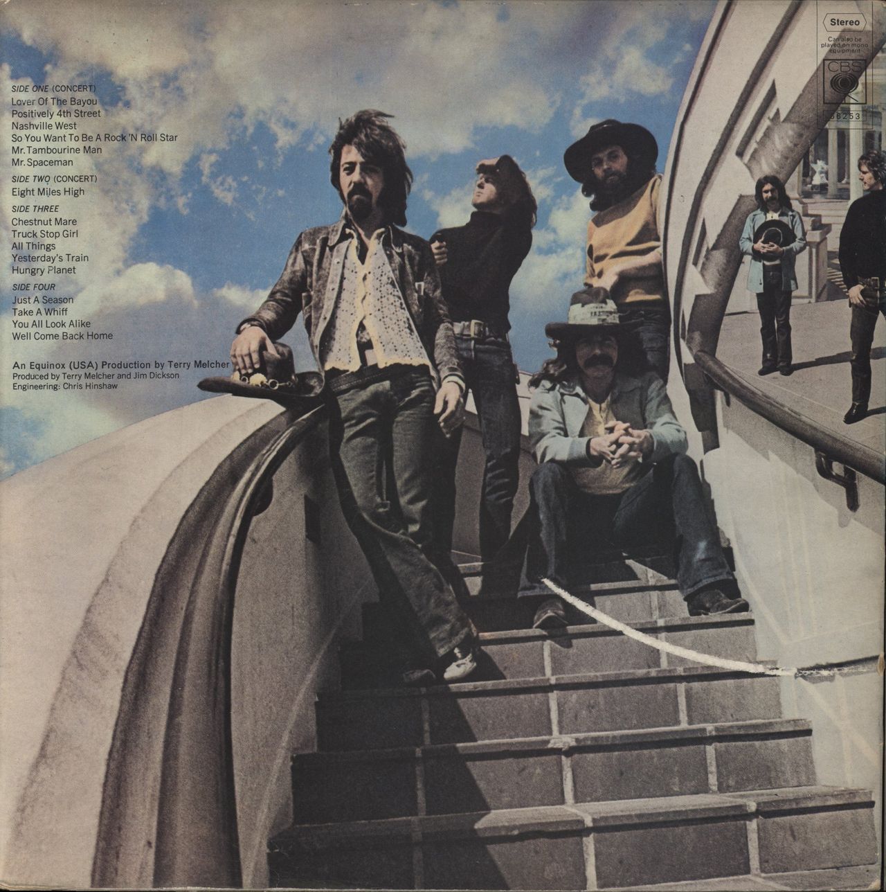 The Byrds Untitled - 1st - VG UK 2-LP vinyl set