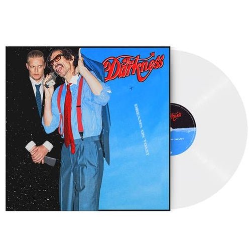 The Darkness - Dreams On Toast - White Vinyl LP Record