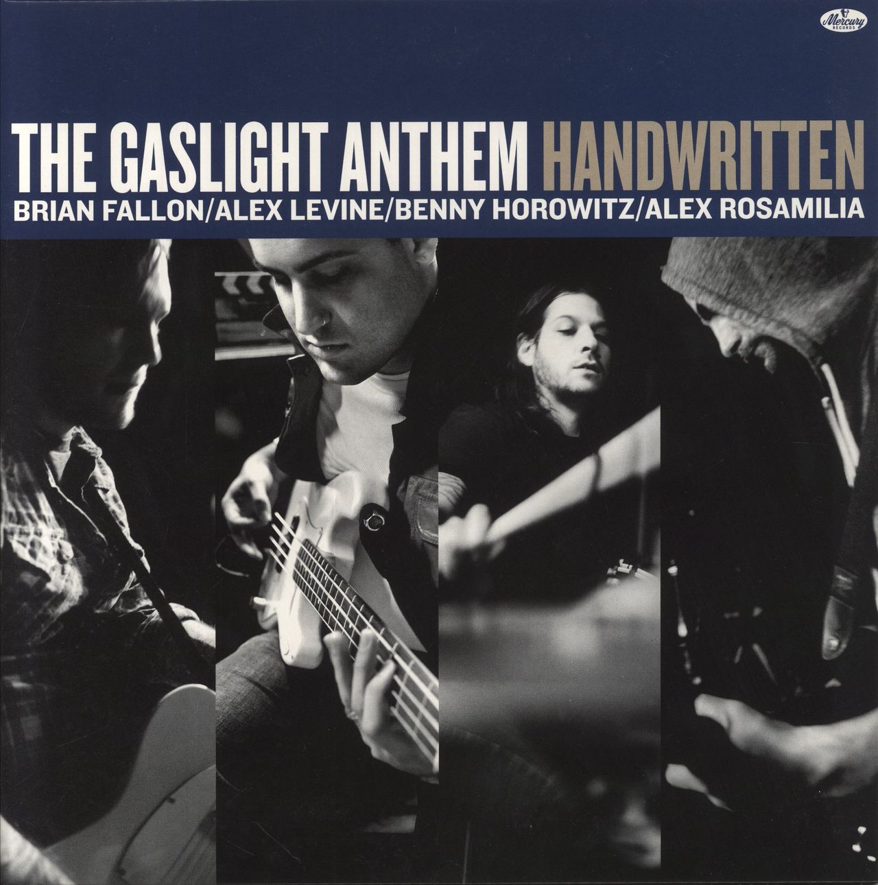 The Gaslight Anthem Handwritten - 180 Gram Blue Vinyl UK Vinyl LP