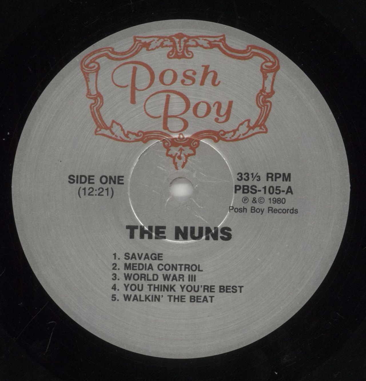 The Nuns The Nuns UK Vinyl LP