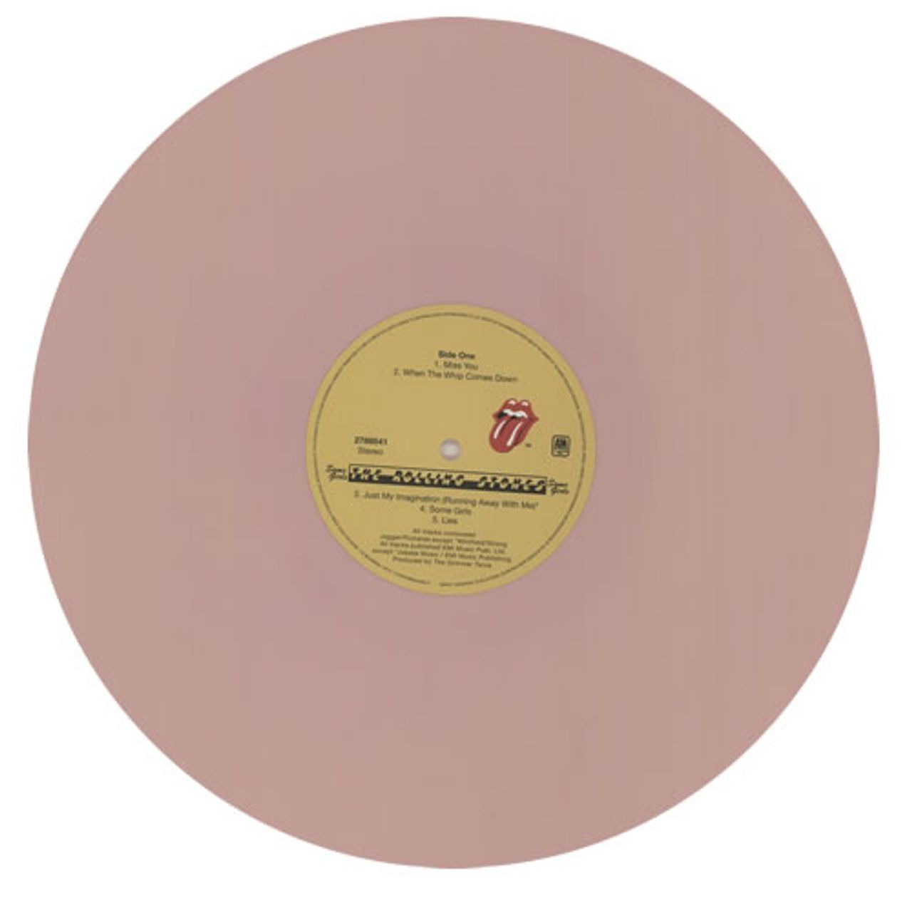 The Rolling Stones Some Girls - Pink vinyl UK Vinyl LP