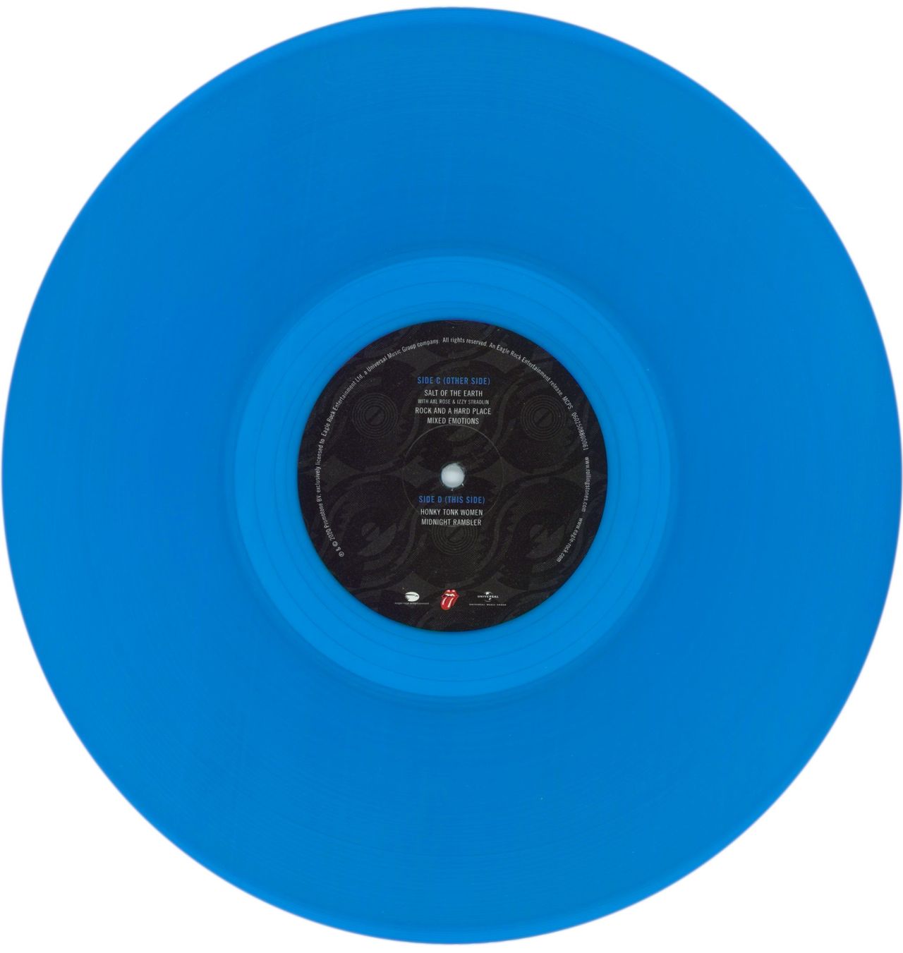 The Rolling Stones Steel Wheels Live - 180 Gram Orange & Blue Vinyl UK 4-LP vinyl set