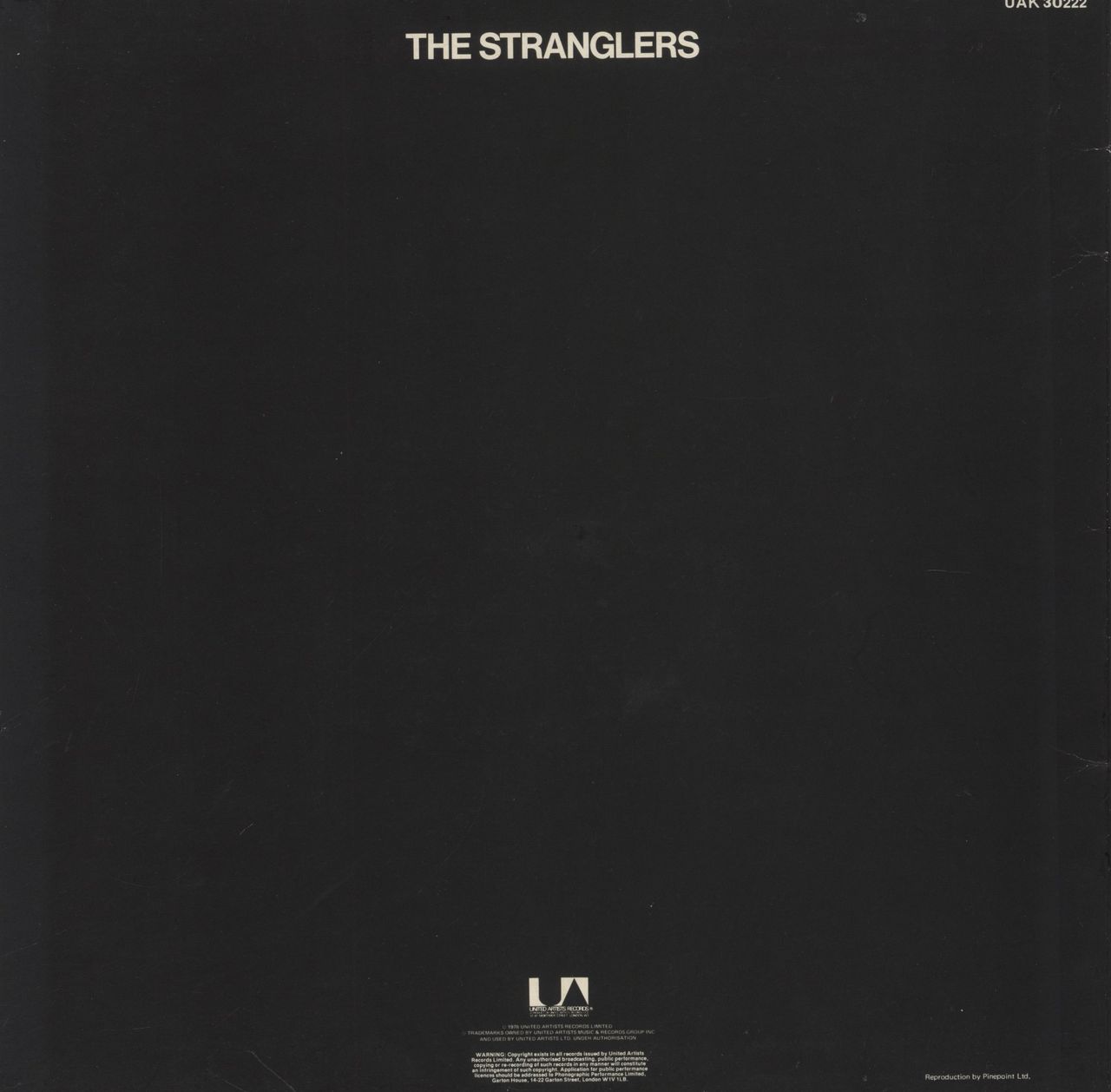 The Stranglers Black And White + Mispressed 7" - EX UK Vinyl LP