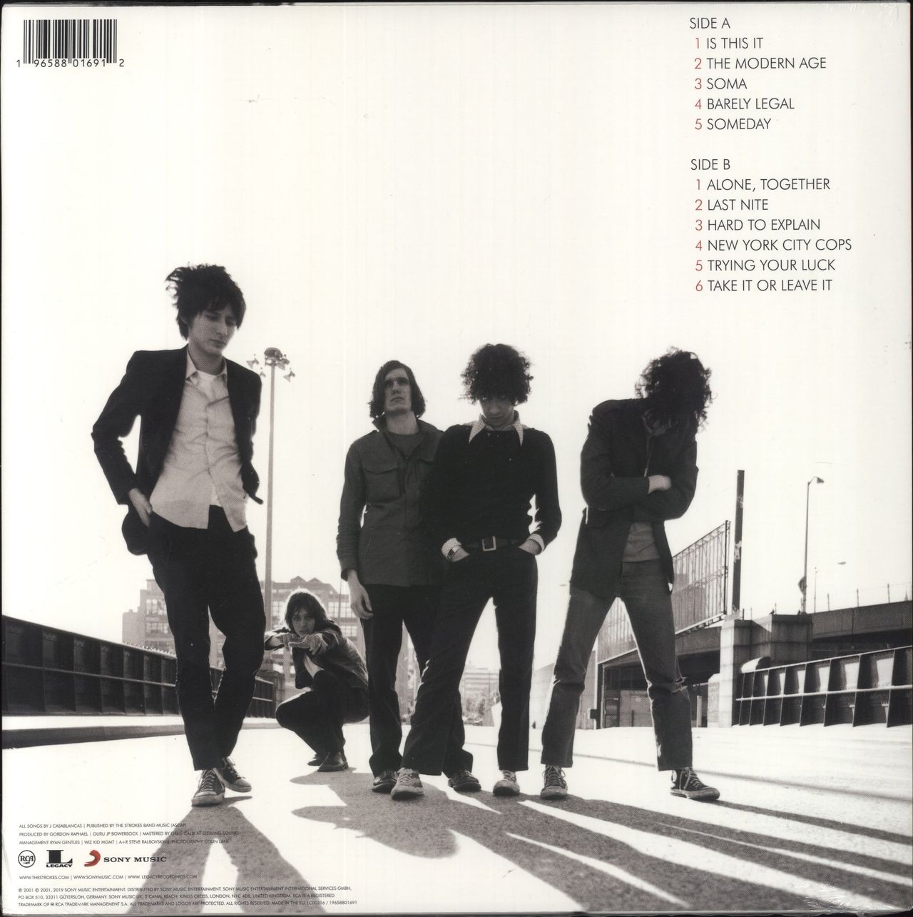 The Strokes Is This It - Red Vinyl UK Vinyl LP