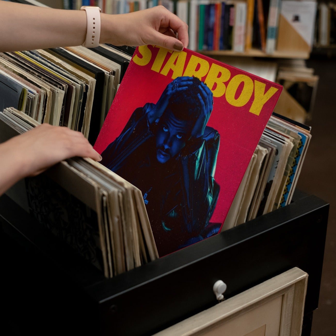 The Weeknd - Starboy - Translucent Red Vinyl LP Record