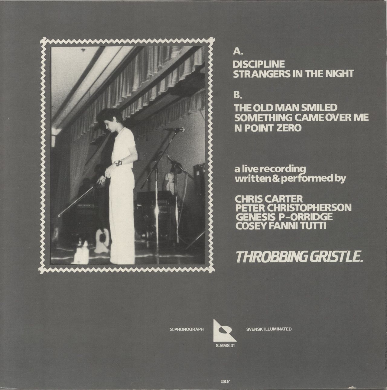 Throbbing Gristle Éditions Frankfurt-Berlin UK Vinyl LP