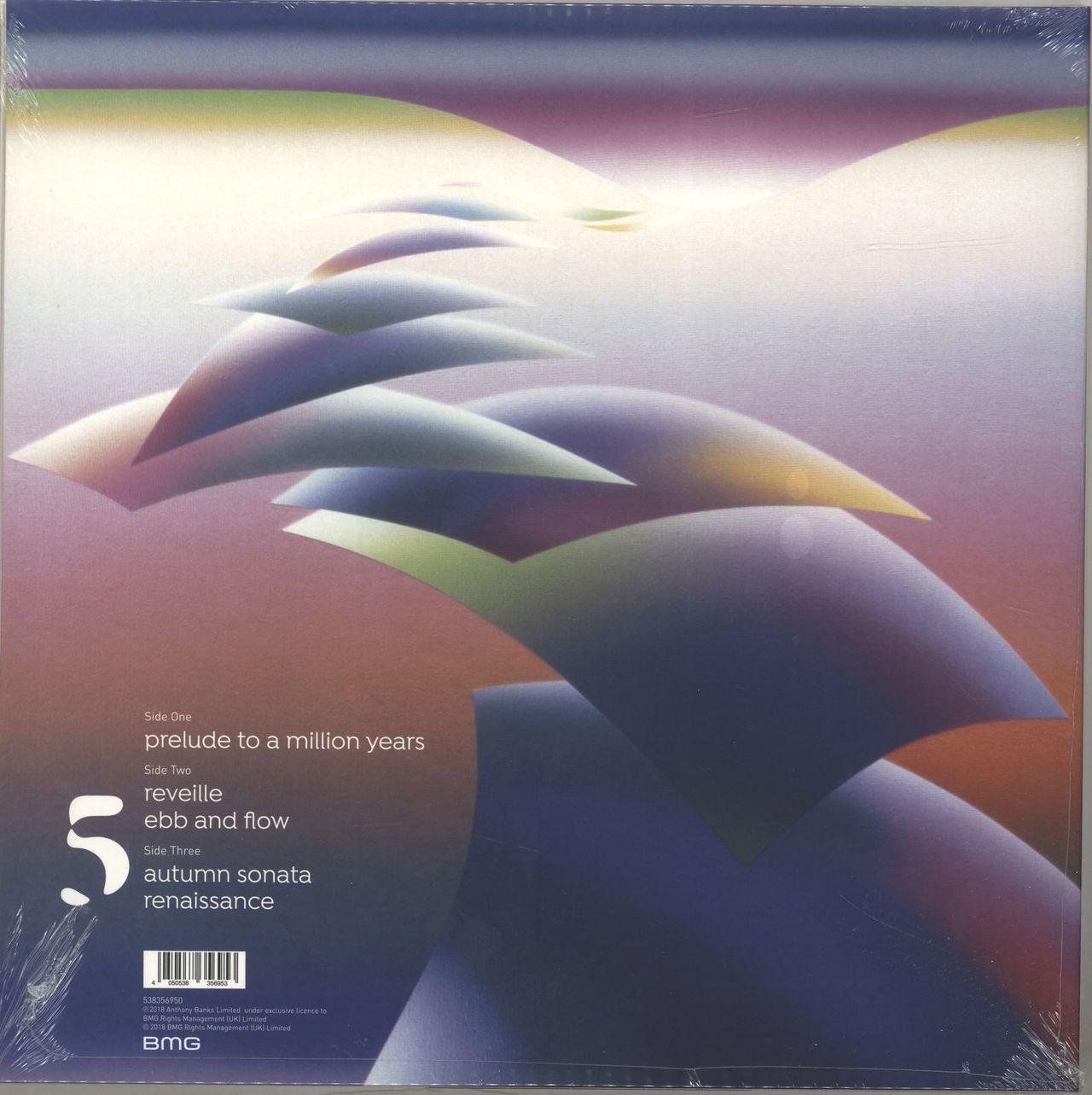 Tony Banks Five - Etched Vinyl + Sealed UK 2-LP vinyl set