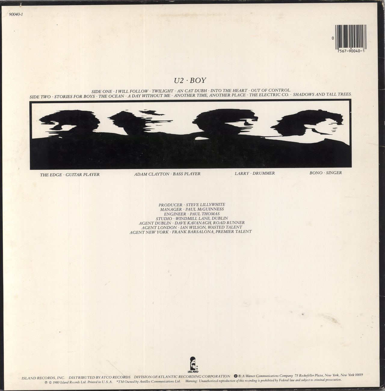 U2 Boy - Stretch sleeve US Vinyl LP