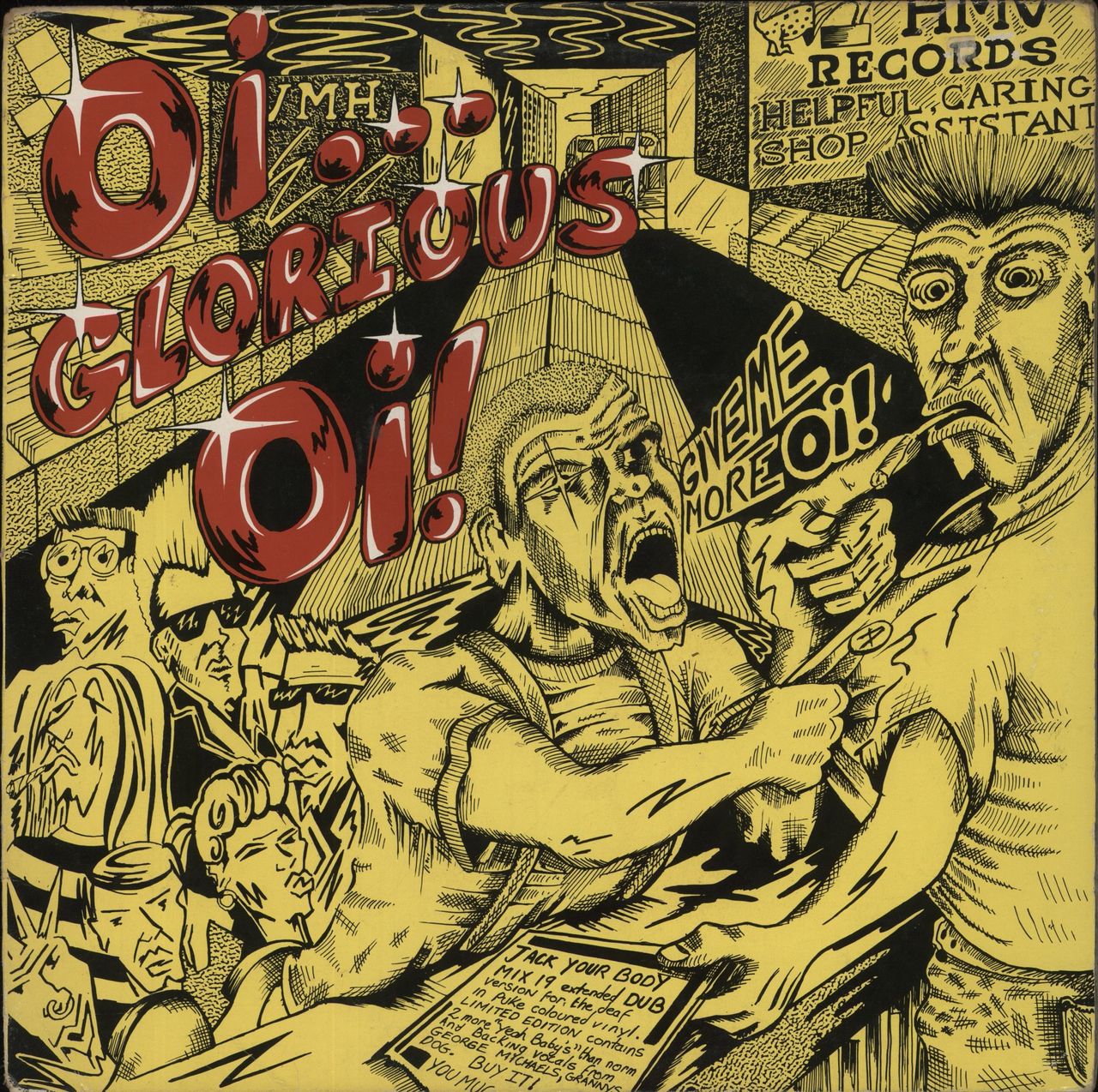 Various-Punk & New Wave Oi! Glorious Oi! UK Vinyl LP