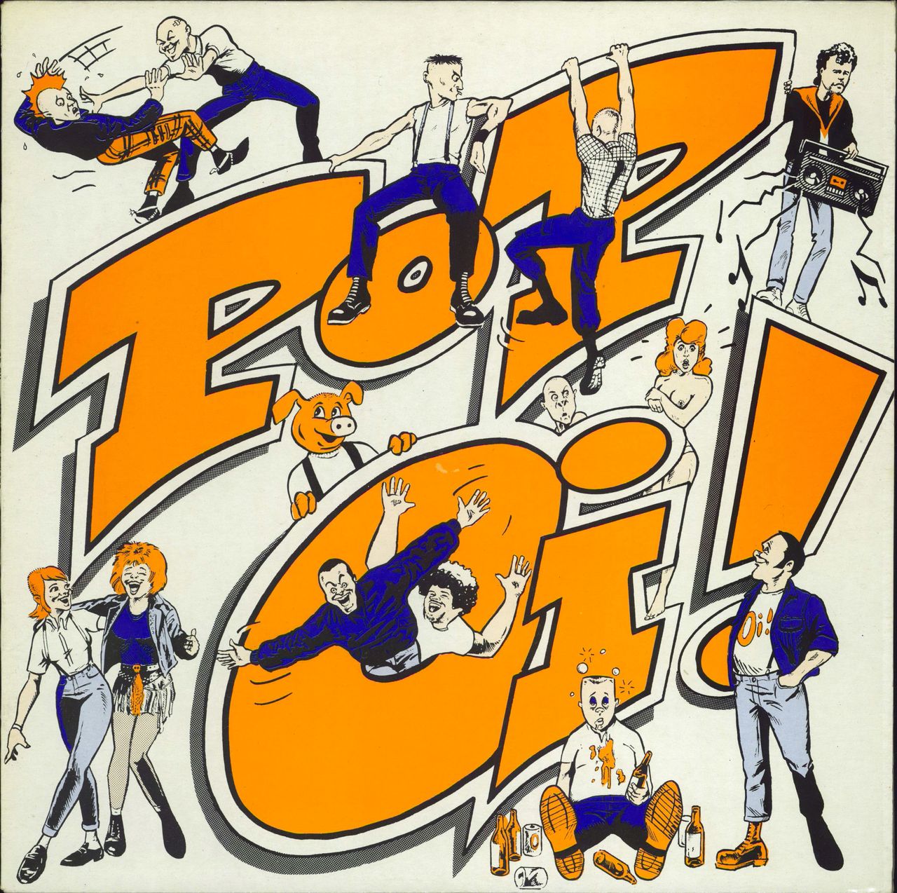 Various-Punk & New Wave Pop Oi! UK Vinyl LP