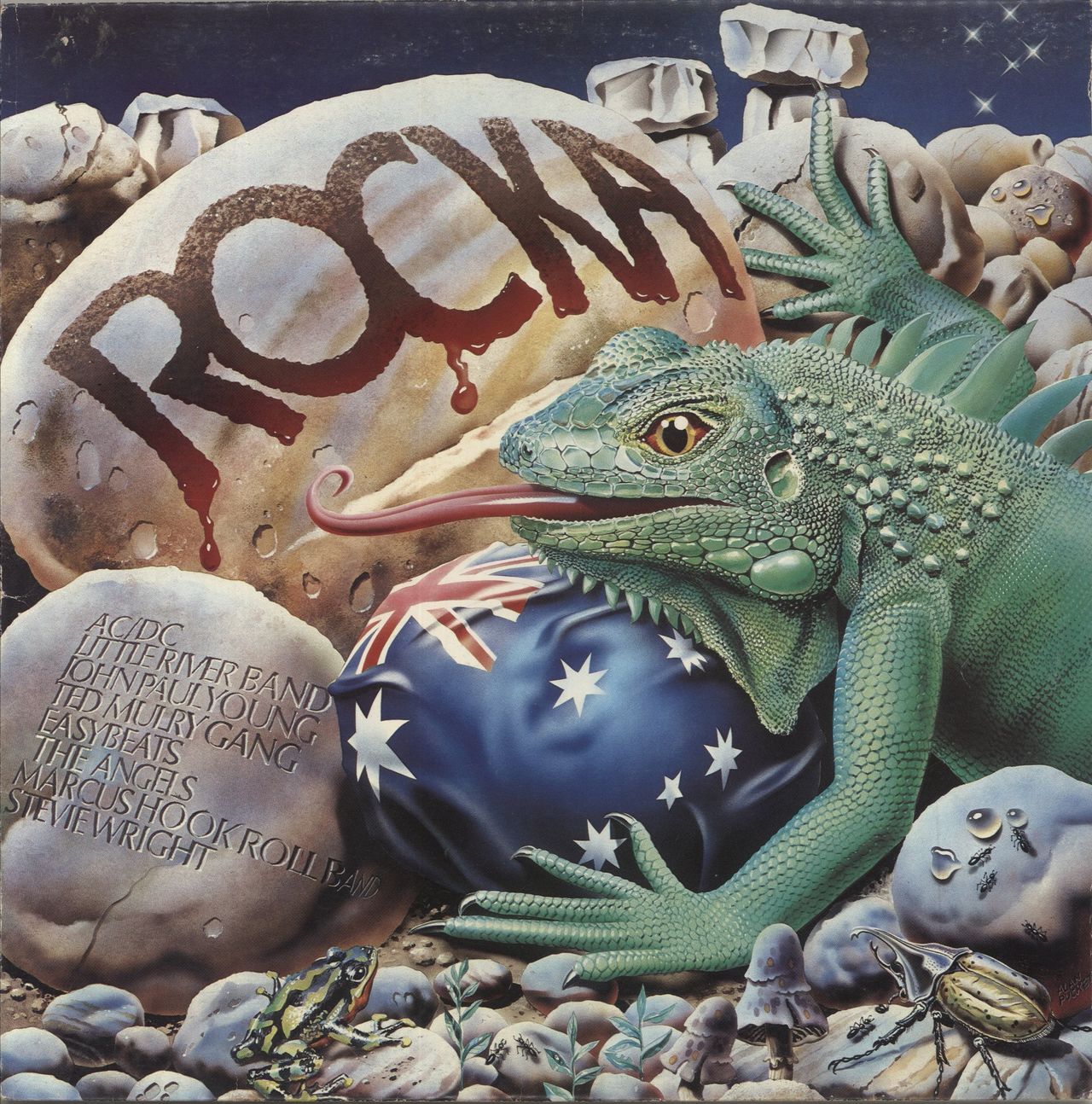 Various-Rock & Metal Rocka Australian Vinyl LP
