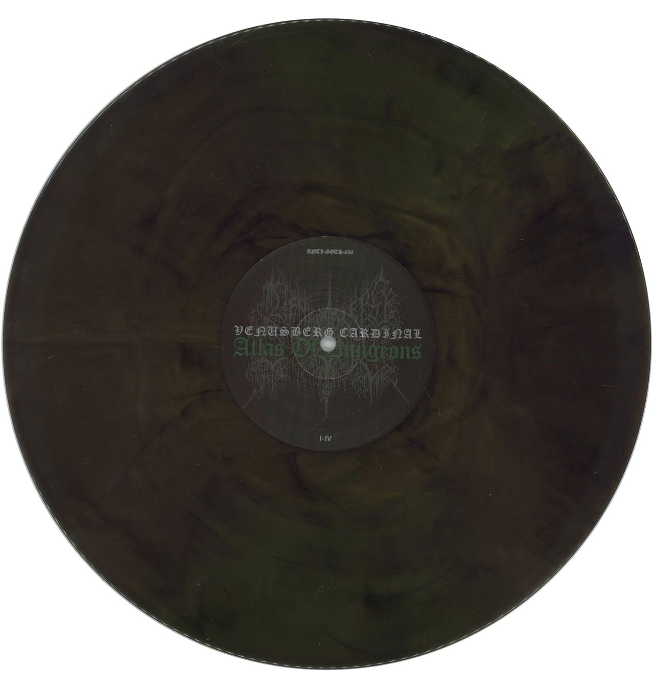 Venusberg Cardinal Atlas Of Dungeons - Green Smoke Vinyl US Vinyl LP