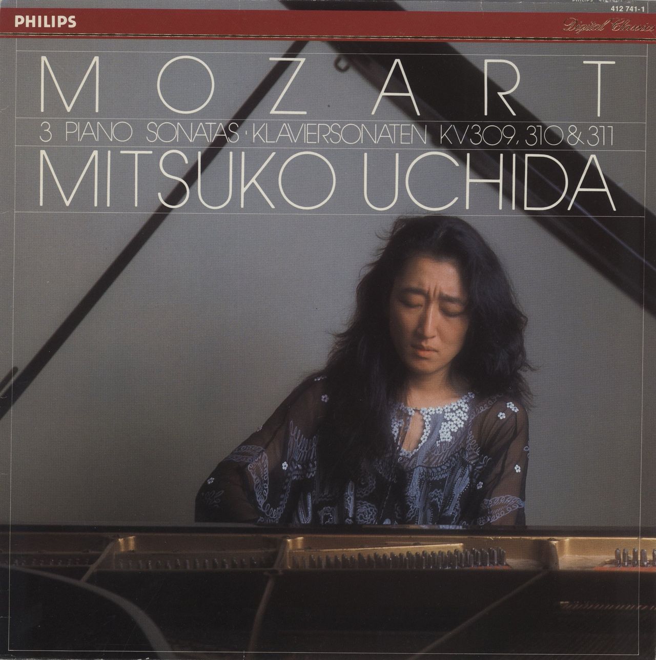 Wolfgang Amadeus Mozart Mozart: 3 Piano Sonatas = Klaviersonaten KV309, 310 & 311 Dutch Vinyl LP