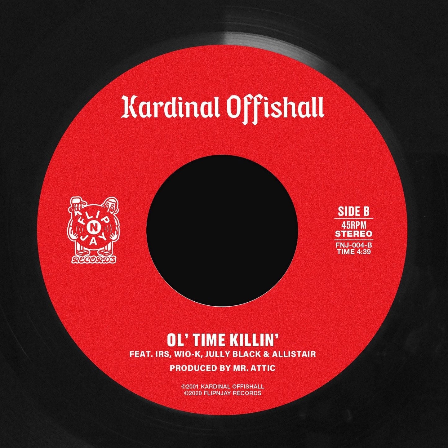 Kardinal Offishall - Bakardi Slang / Ol' Time Killin' 7-Inch