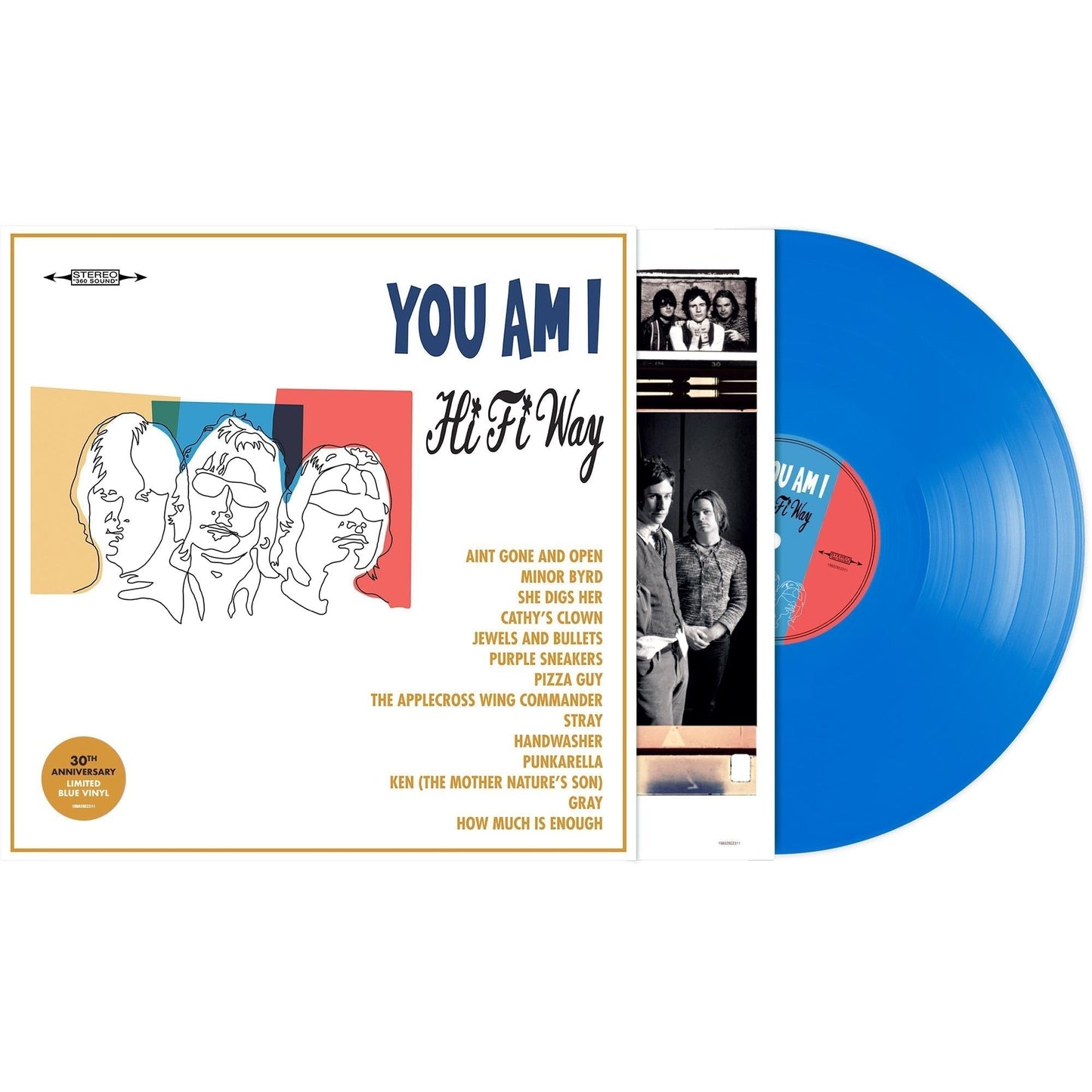 You Am I - Hi Fi Way - 30th Anniversary Neon Blue Vinyl LP Record