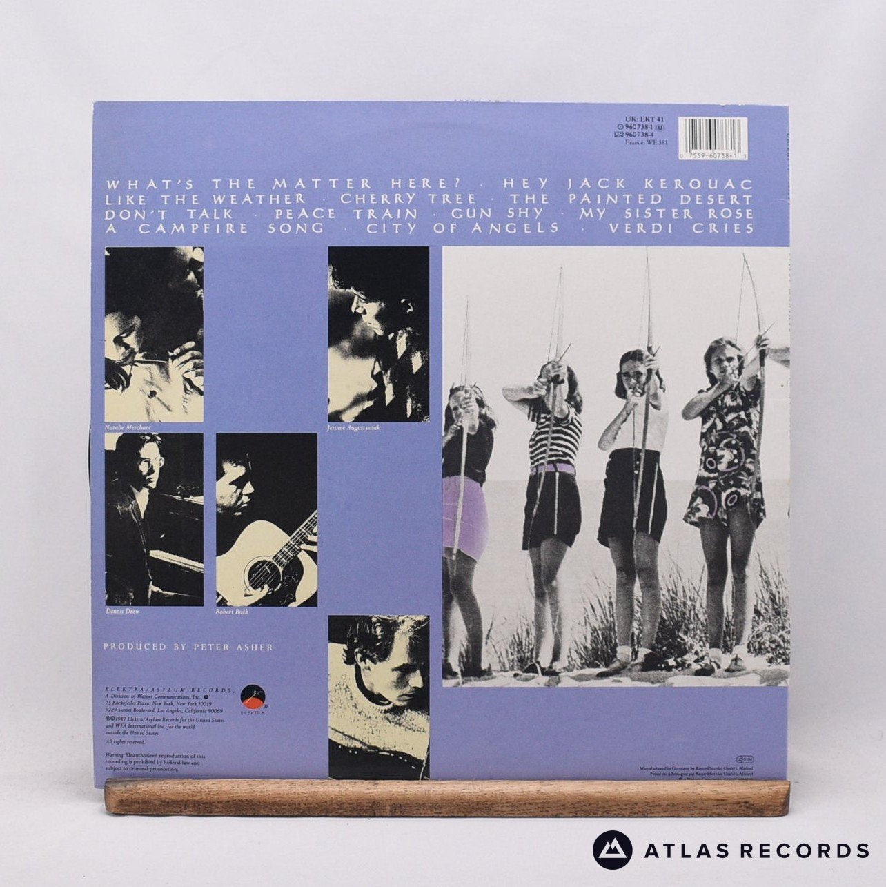 10,000 Maniacs - In My Tribe - LP Vinyl Record - EX/EX