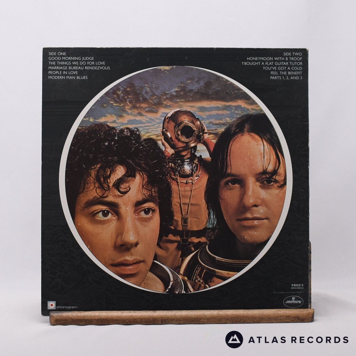 10cc - Deceptive Bends - Repress LP Vinyl Record - EX/EX