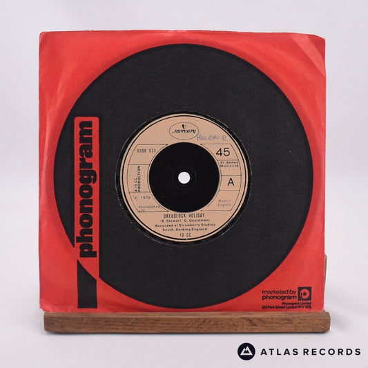 10cc - Dreadlock Holiday - 7" Vinyl Record - VG+/EX