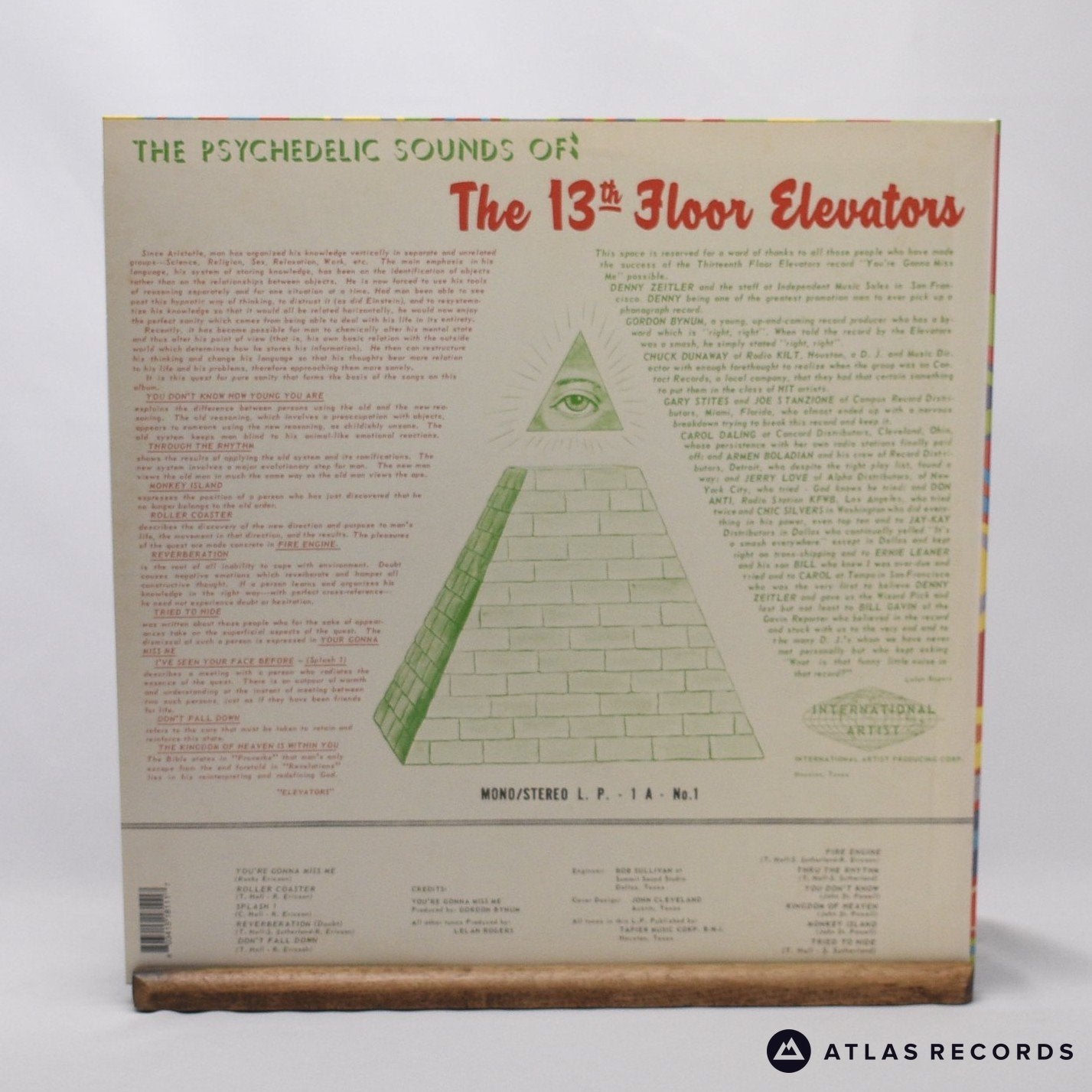 13th Floor Elevators - The Psychedelic Sounds Of The 13th Floor E - 2 x LP Vinyl