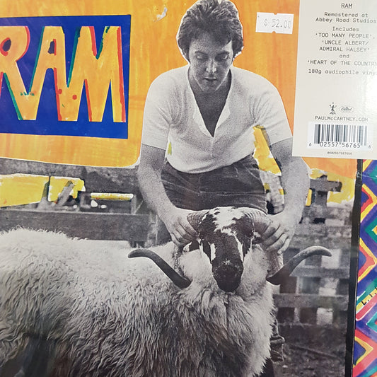 PAUL & LINDA MCCARTNEY - RAM VINYL