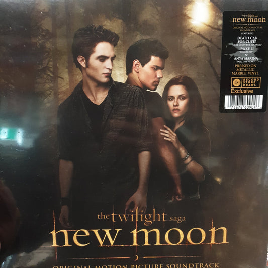 VARIOUS ARTISTS - TWILIGHT: NEW MOON SOUNDTRACK (METALLIC MARBLE COLOURED) (2LP) VINYL