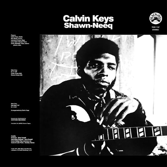 Calvin Keys - Shawn-Neeq [Blue w/ Black Swirl Vinyl]