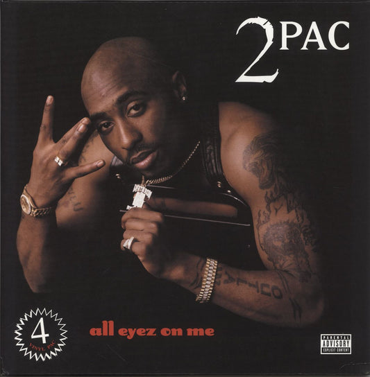 2Pac All Eyez On Me - 180gm Vinyl Czech 4-LP vinyl set