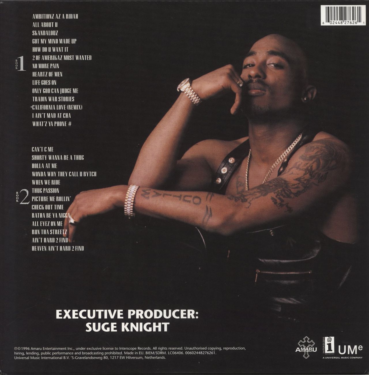 2Pac All Eyez On Me - 180gm Vinyl Czech 4-LP vinyl set