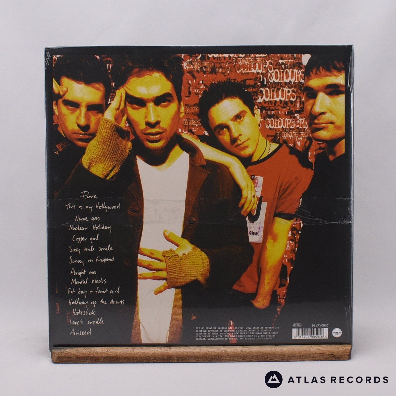 3 Colours Red - Pure - Red Reissue Sealed LP Vinyl Record - NM/Mint (New)