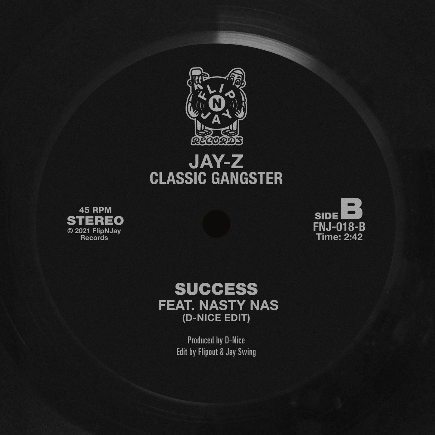 Jay-Z - Classic Gangster Edits 2 7-Inch