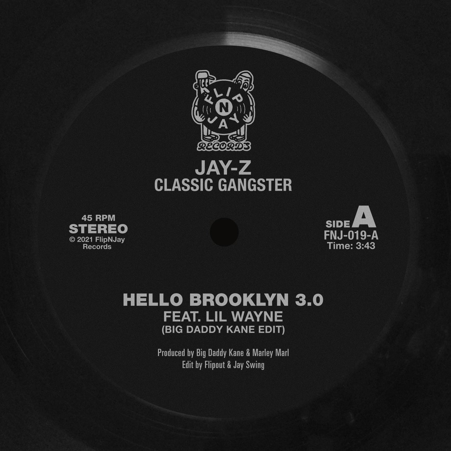 Jay-Z - Classic Gangster Edits 3 7-Inch