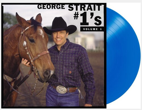 George Strait - #1's Vol.1 (Blue Vinyl LP)