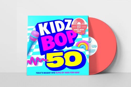 Kidz Bop Kids - Kidz Bop 50 [Neon Coral Vinyl]