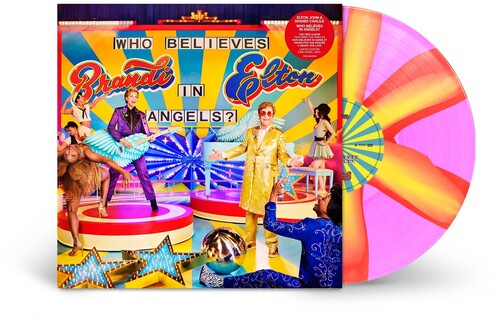 Elton John & Brandi Carlile - Who Believes In Angels? [Indie-Exclusive Pink & Orange Vinyl]