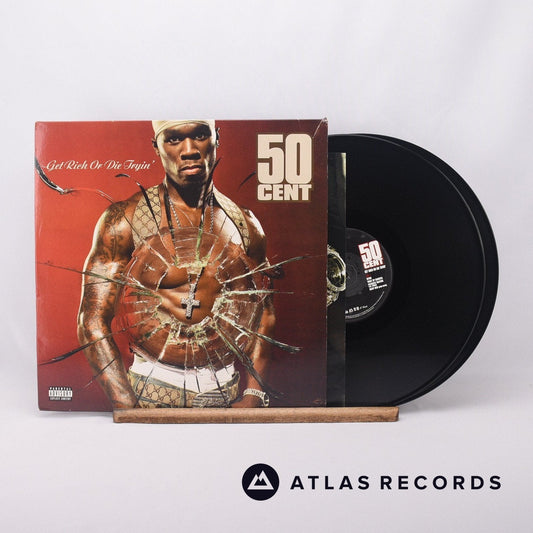 50 Cent - Get Rich Or Die Tryin' - 1A 1B 1A 1B Double LP Vinyl Record - EX/EX