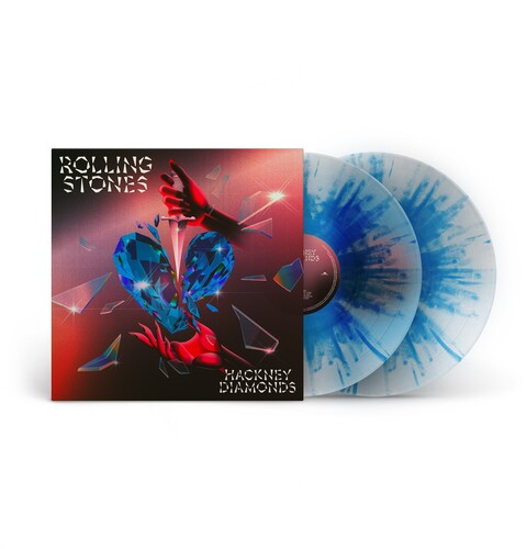 The Rolling Stones - Hackney Diamonds [Clear Blue Splatter Vinyl]