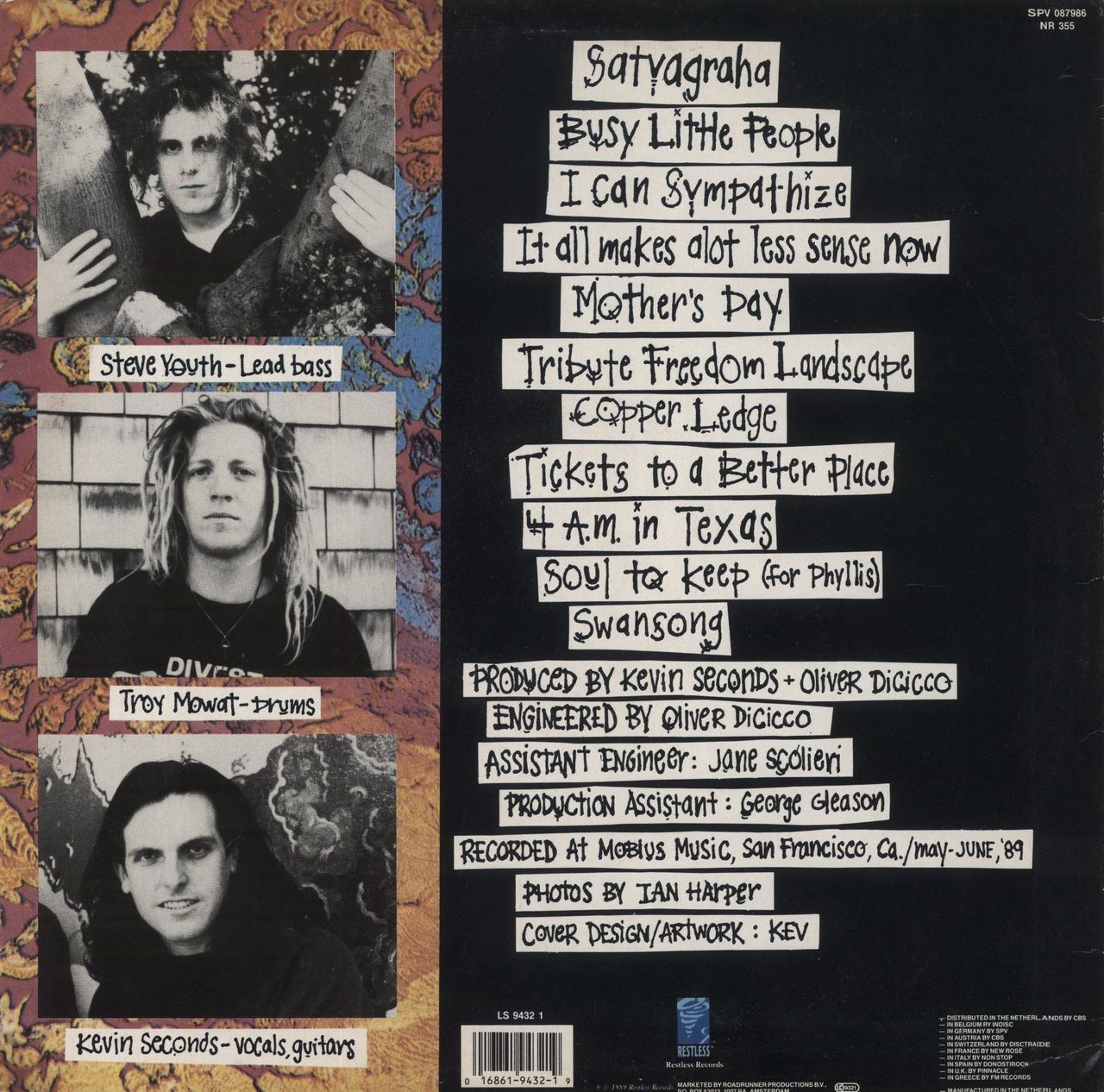 7 Seconds Soulforce Revolution UK Vinyl LP