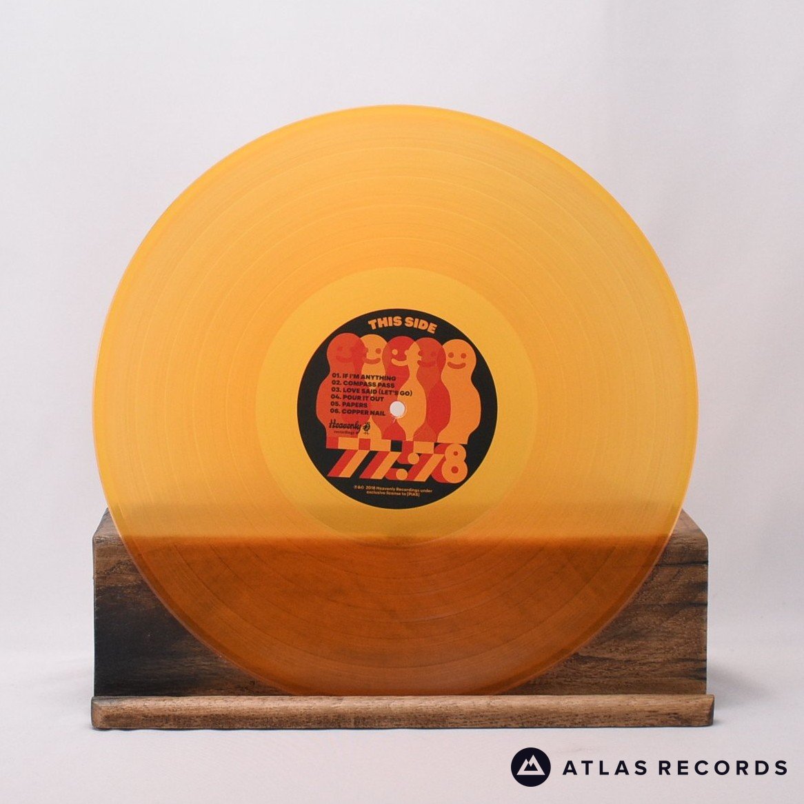 77:78 - Jellies - Orange Jelly Limited Edition LP Vinyl Record - NM/NM