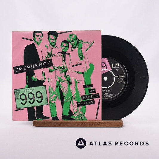 999 - Emergency - 7" Vinyl Record - EX/EX