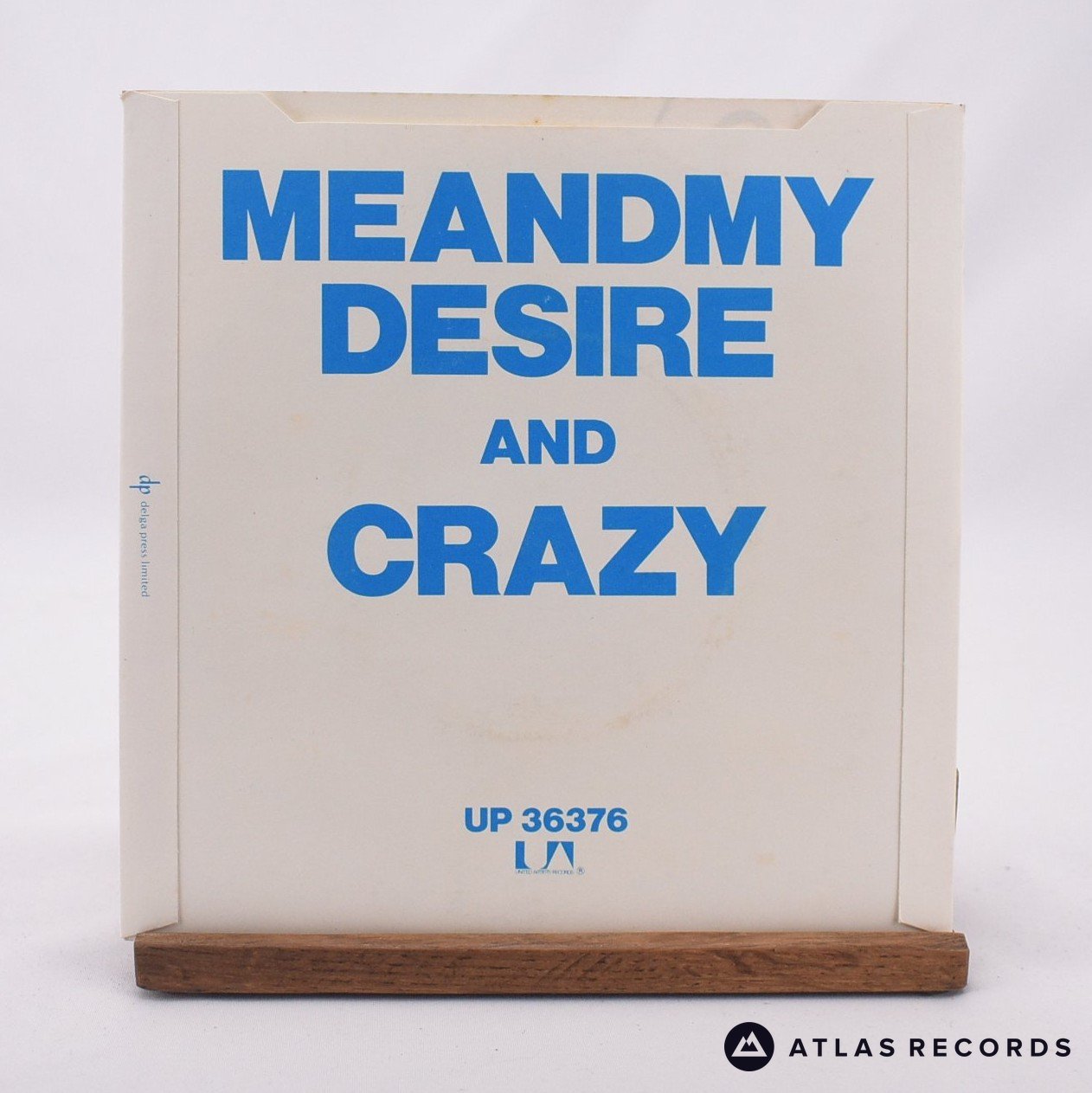 999 - Me And My Desire - 7" Vinyl Record - VG+/EX